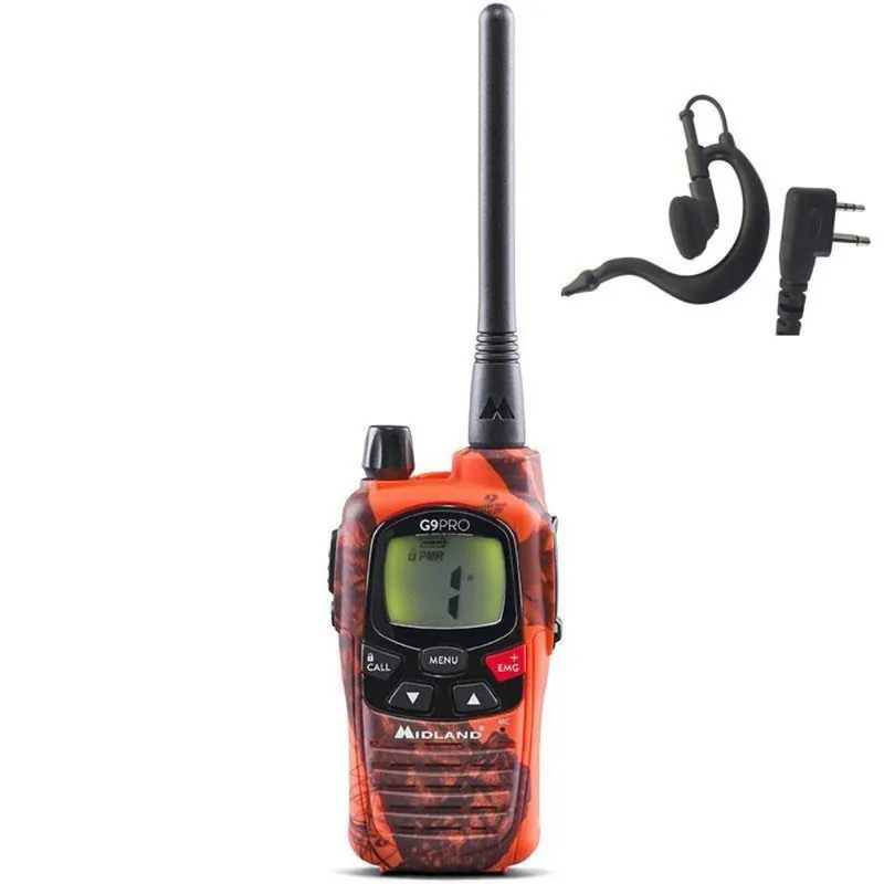 TALKIE WALKIE G9 PRO BLAZE AVEC OREILLETTE Offre Du Jour