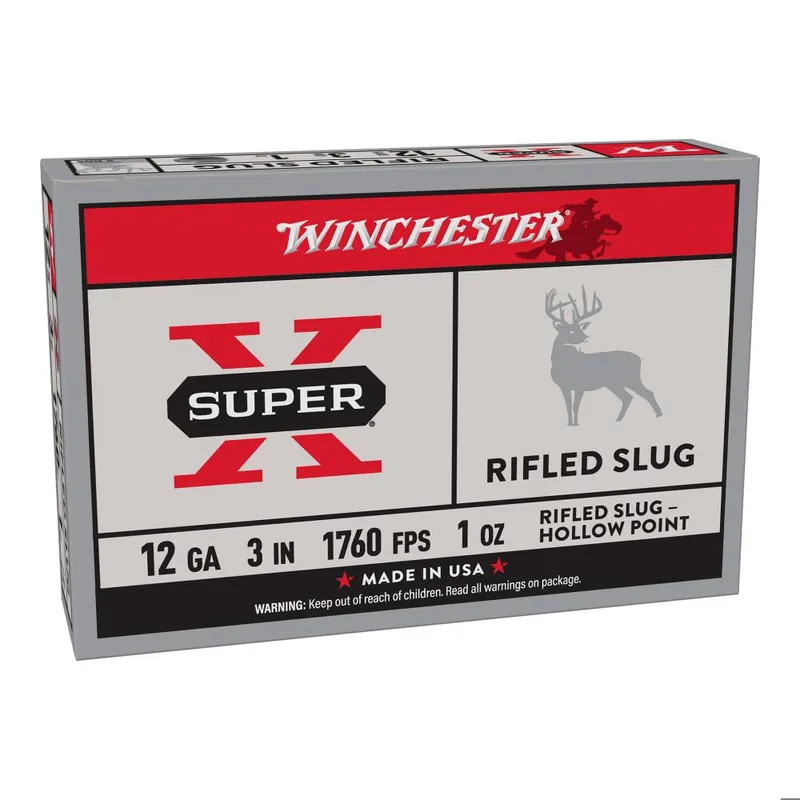 Achetez Aujourd’hui BALLES SLUG SUPER-X RIFLED 12/76 28G X5