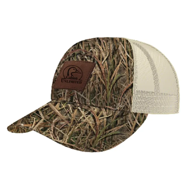 Pas Cher CASQUETTE CAMO MOSSY OAK PATCH CUIR