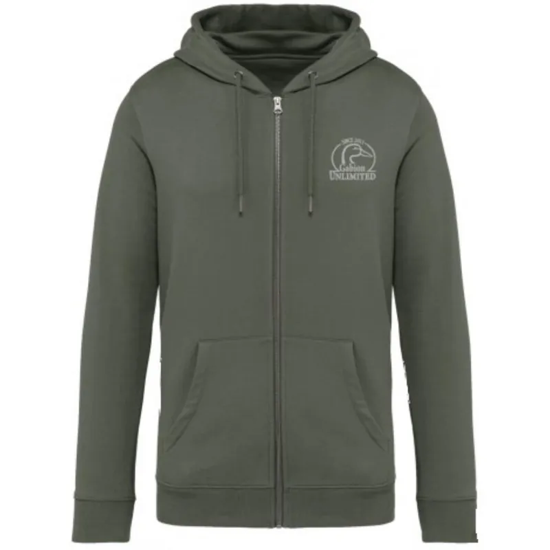 Prix Réduit SWEAT ZIPPE SINCE COLLECTOR KAKI