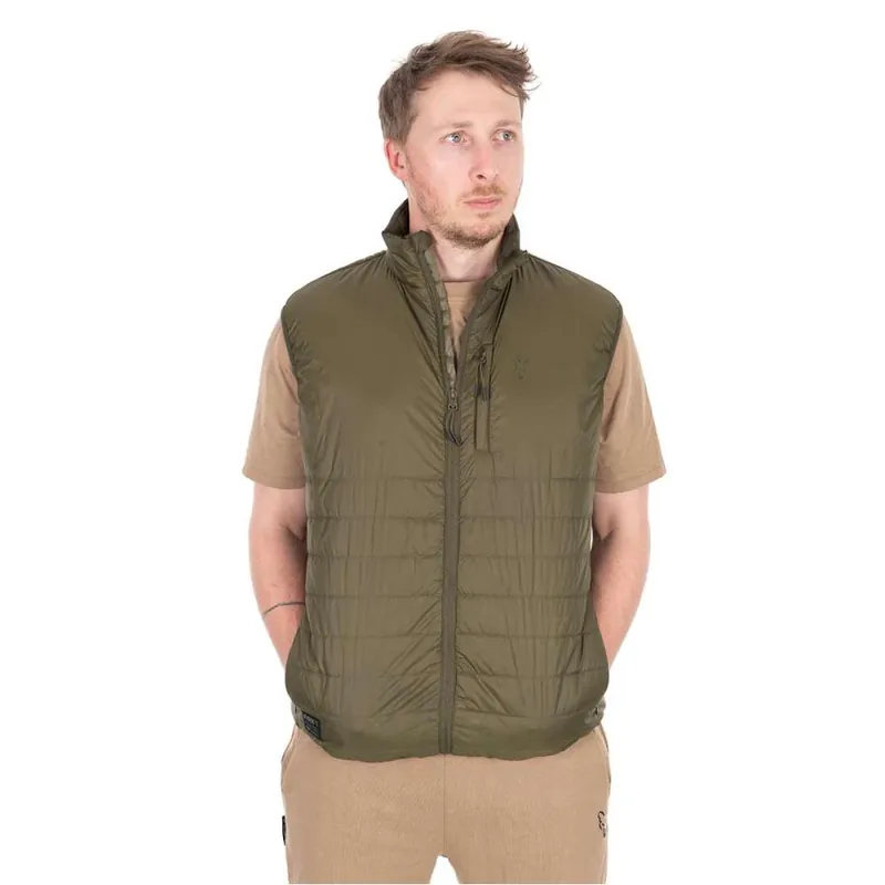 Prix Cassé GILET MATELASSE SANS MANCHE OLIVE