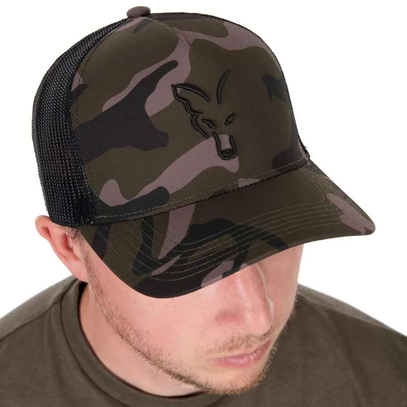 CASQUETTE TRUCKER BLACK CAMO Produit De Marque