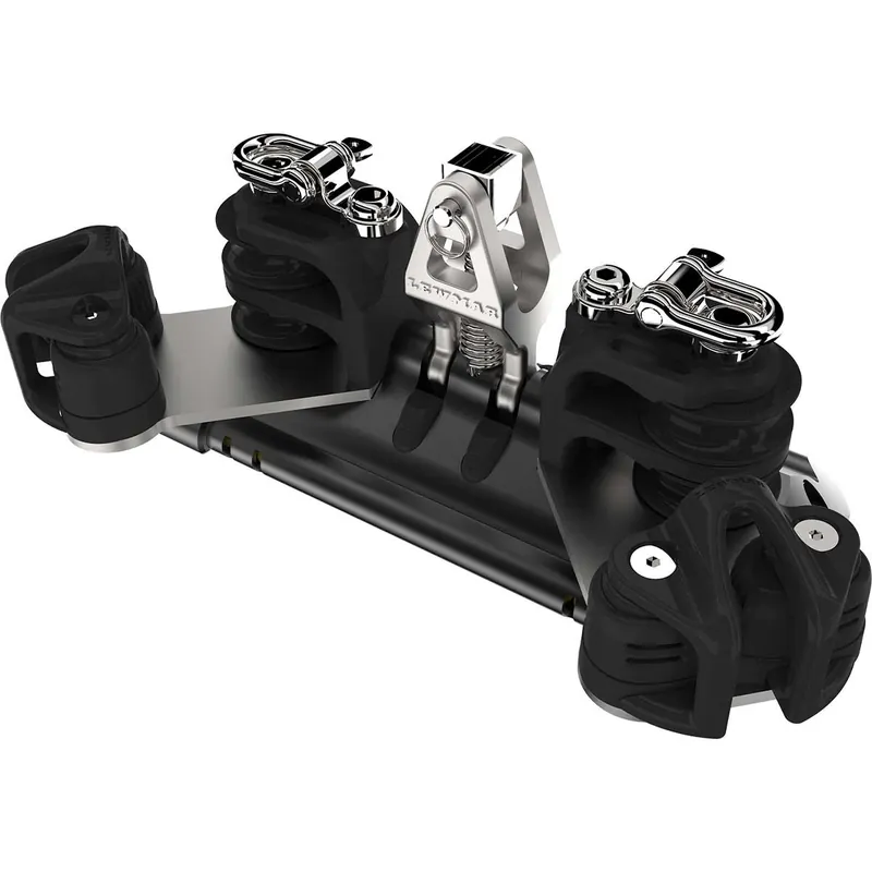 Achat Immédiat Carro con rodamiento de bolas T2 con eje cardán, poleas dobles, anilla y cornamusa