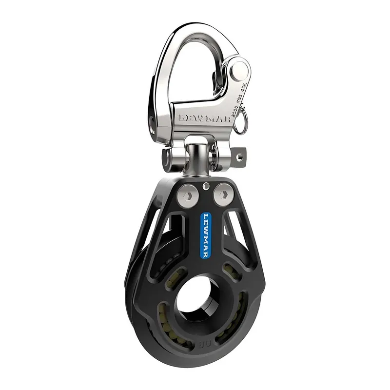 Achat Immédiat Racing HR single pulley with carabiner Ø 80 mm