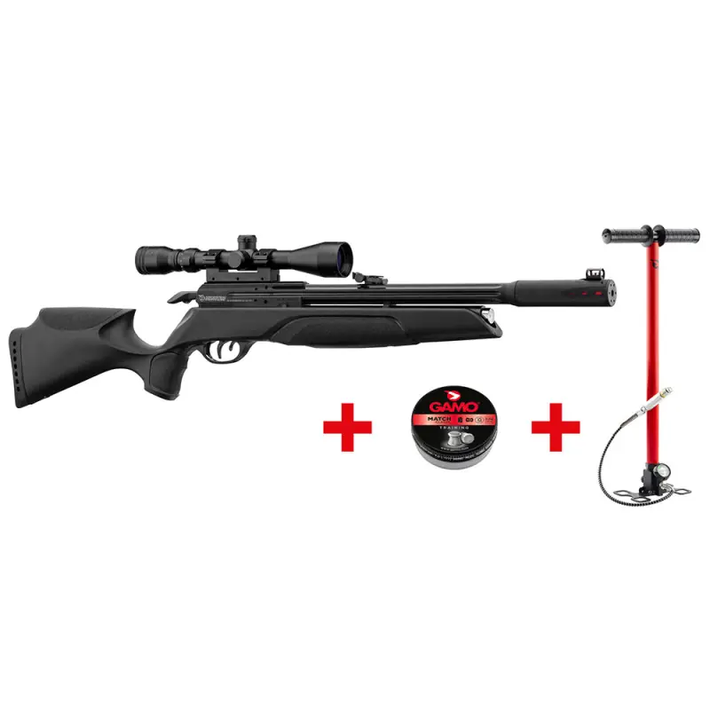 PACK CARABINE PCP GAMO ARROW 4.5 19.9J Solde