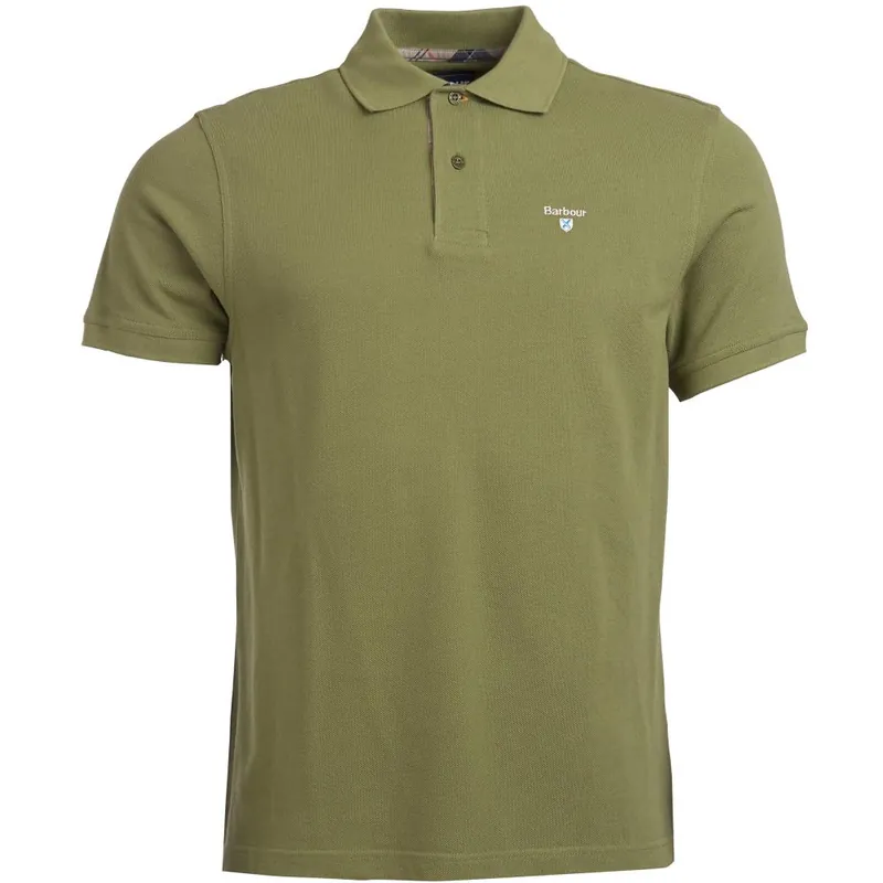 Dernier Modèle POLO PIQUE TARTAN BURNT OLIVE