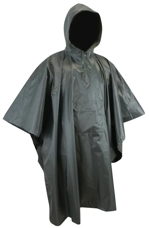 PONCHO DE PLUIE CLIMAT KAKI Expédié Aujourd’hui