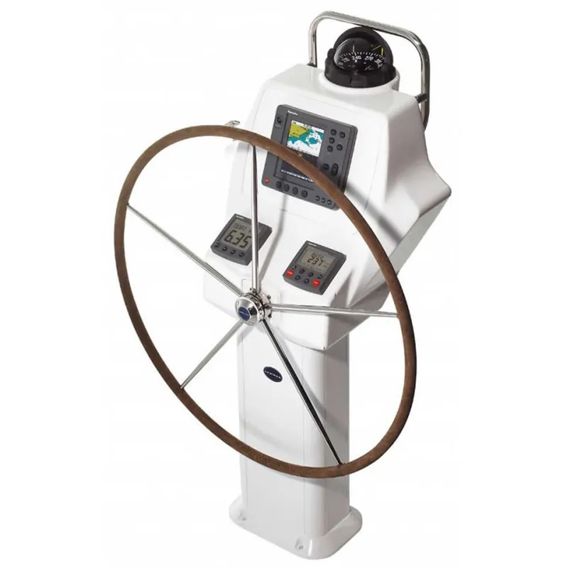 Acheter Direct Volante de barco forrado en cuero, Ø 660 mm, 5 radios