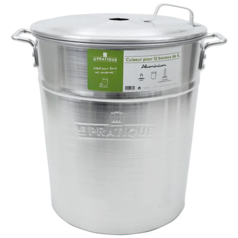 Top Vente CUISEUR A GAZ ALU 40L (12 BOCAUX 1L)