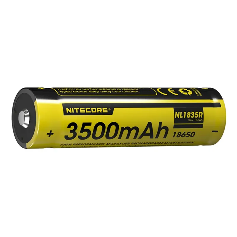 ACCUS LI-ION 18650 3500MAH 12,6WH USB Certifié