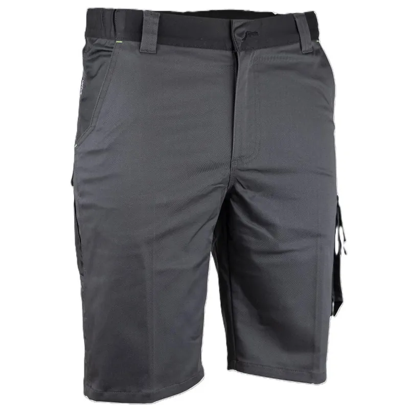 BERMUDA DE TRAVAIL DEDALE GRIS NOIR Prix Choc