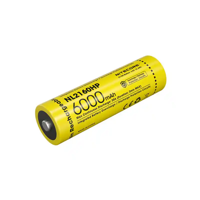 BATTERIE RECHARGEABLE NITECORE ACCU LI-ION 21700 6000MAH Vente Flash