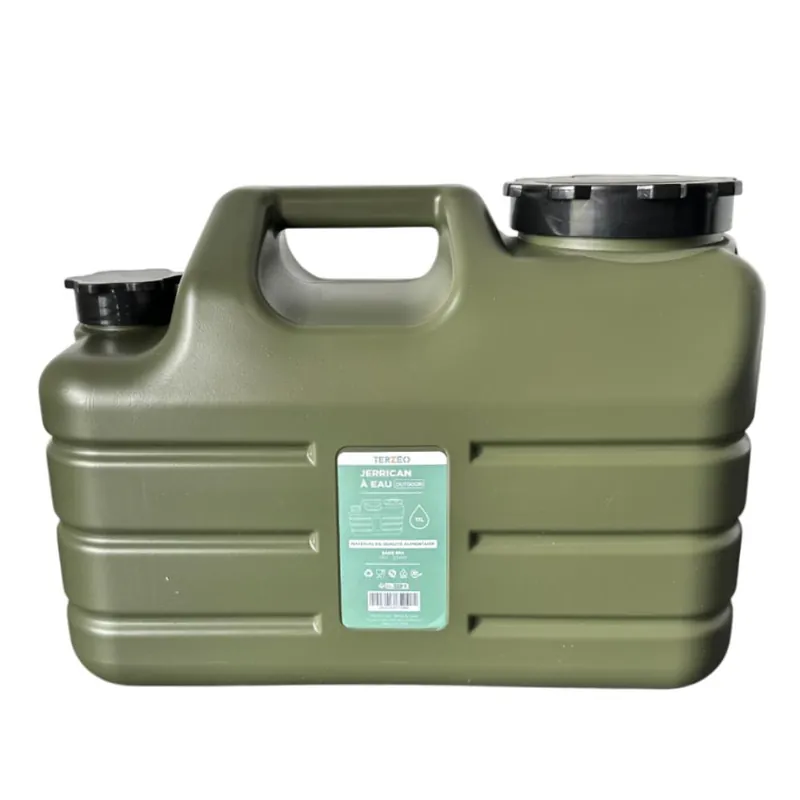 Bon Plan JERRICAN A EAU KAKI 11L + ROBINET