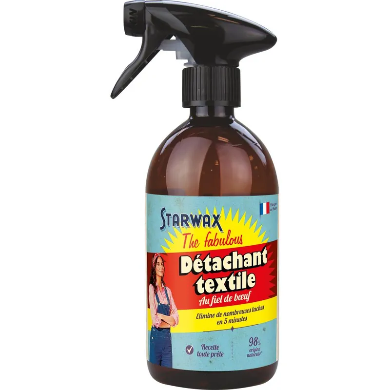 Haute Qualité SPRAY DÉTACHANT AU FIEL DE BOEUF 500ML