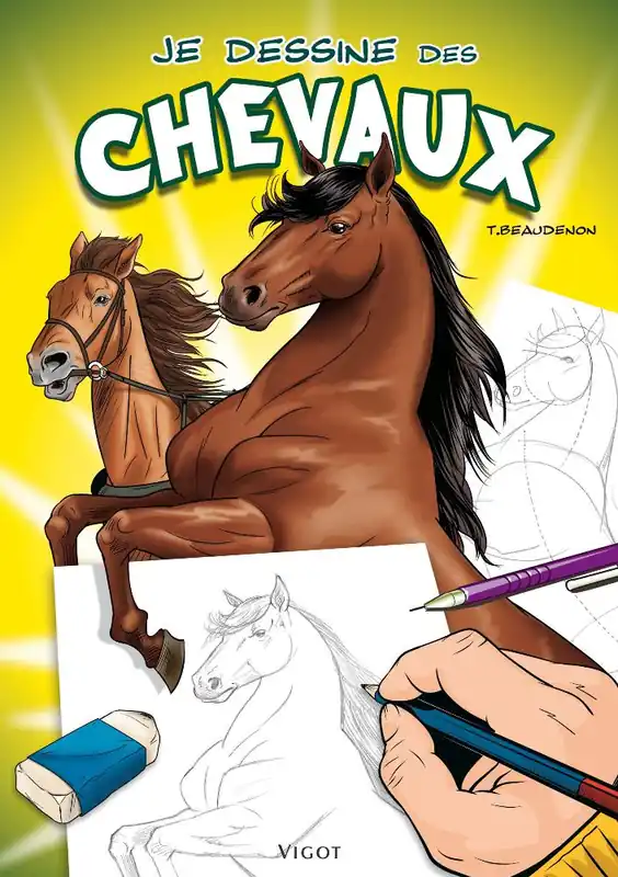 LIVRE JE DESSINE DES CHEVAUX Achat Immédiat