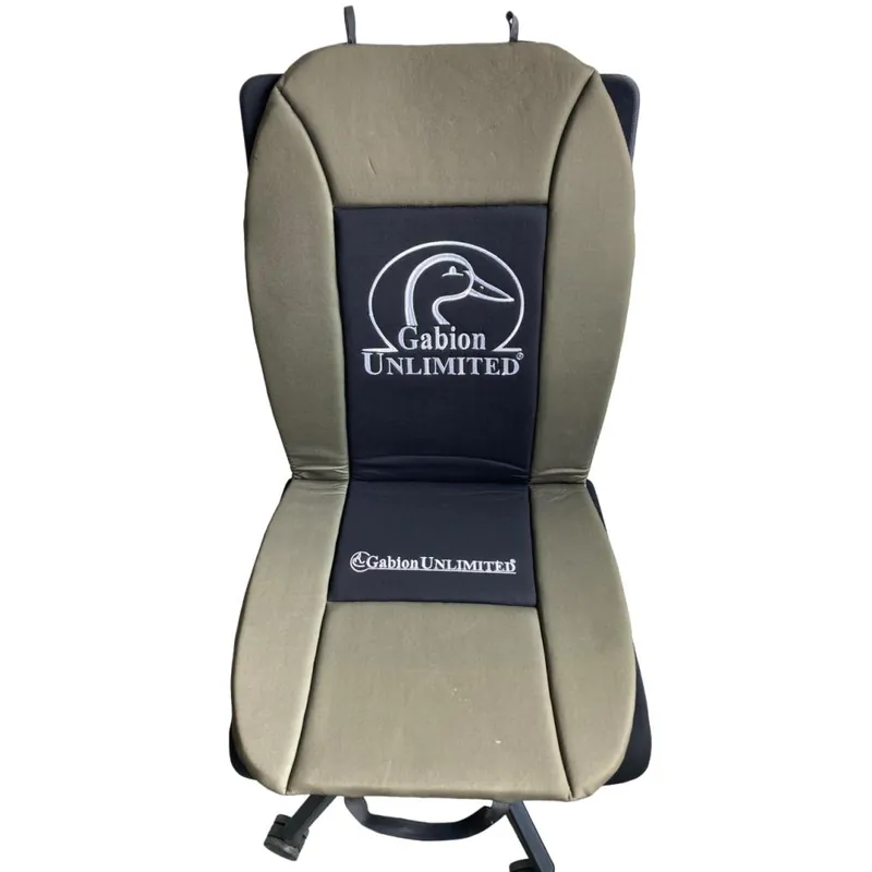 Pas Cher COUVRE SIEGE KAKI BRODE GU