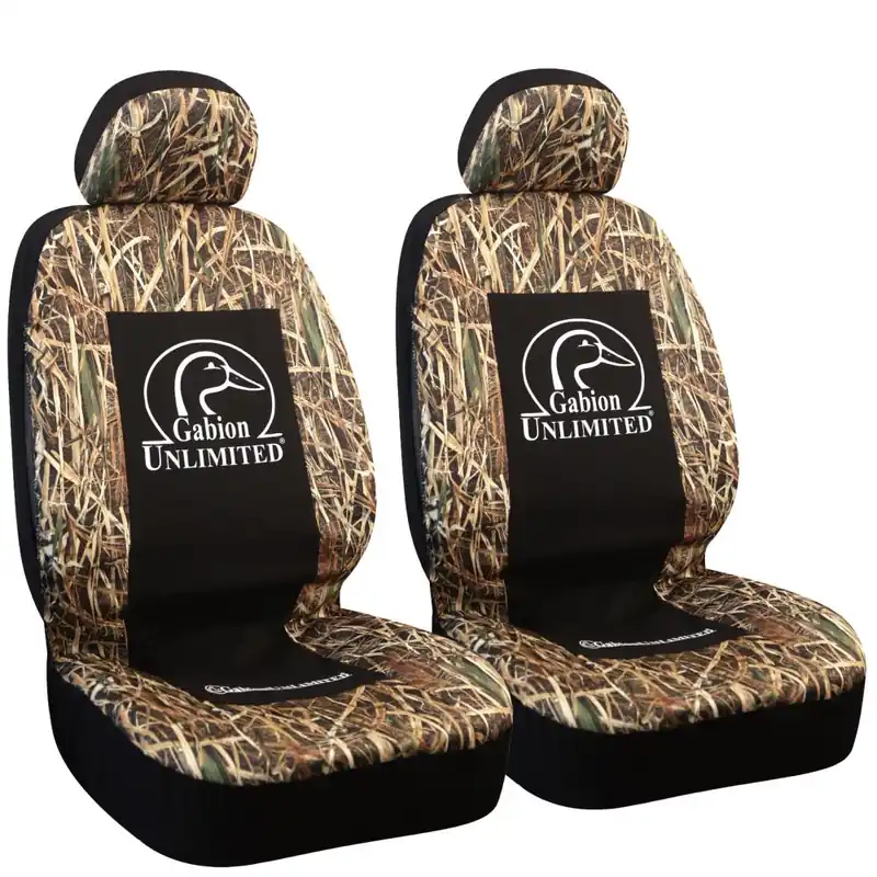 Usine Directe HOUSSES SIEGES CAMO ROSEAUX X2 AVANT GU