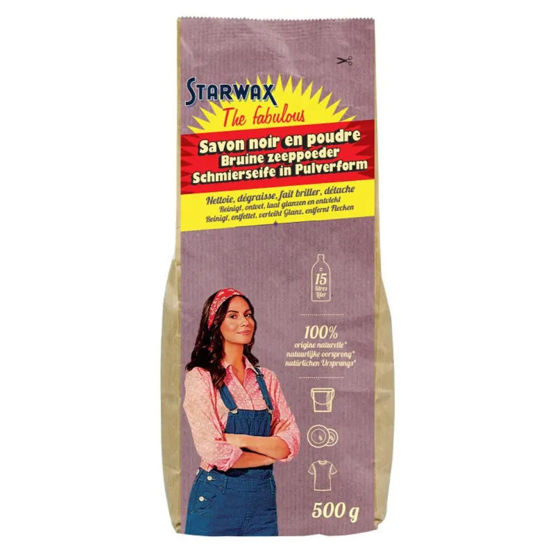 Promotion SAVON NOIR EN POUDRE 500G