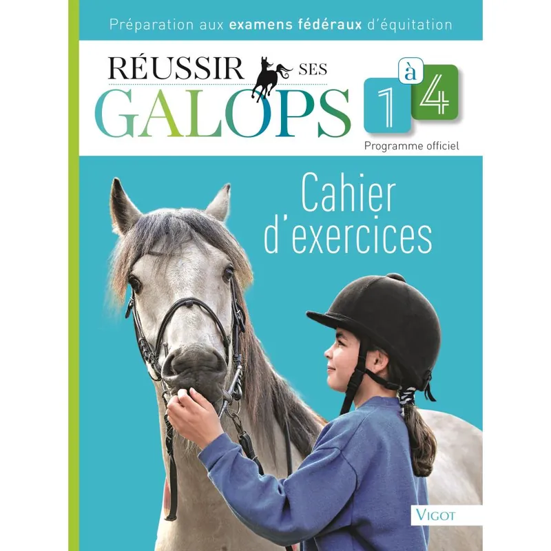 Bon Marché LIVRE REUSSIR SES GALOPS 1 A 4