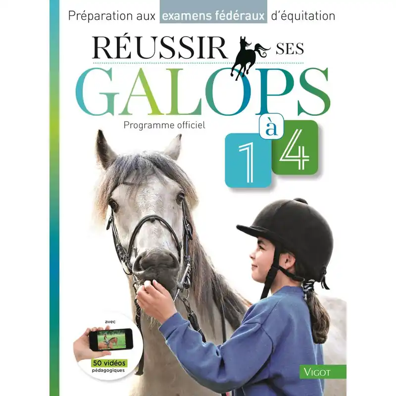 Petit Prix LIVRE REUSSIR GALOPS 1 A 4 COURS