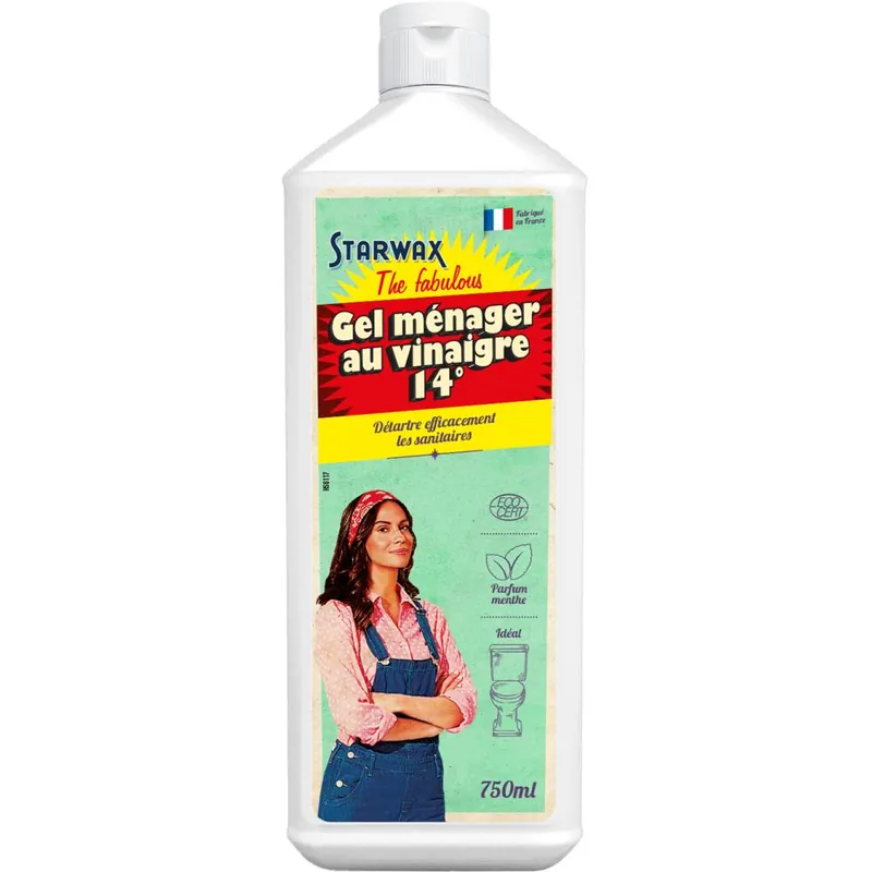 Soldes GEL MENAGER AU VINAIGRE 14° 750ML