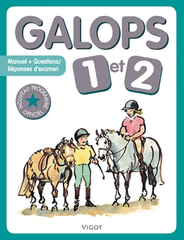 Retour Gratuit LIVRE GALOPS 1 ET 2