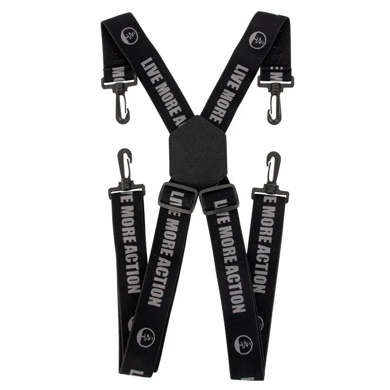 BRETELLES ELASTIQUE MOUSQUETON NOIR Commande En Gros