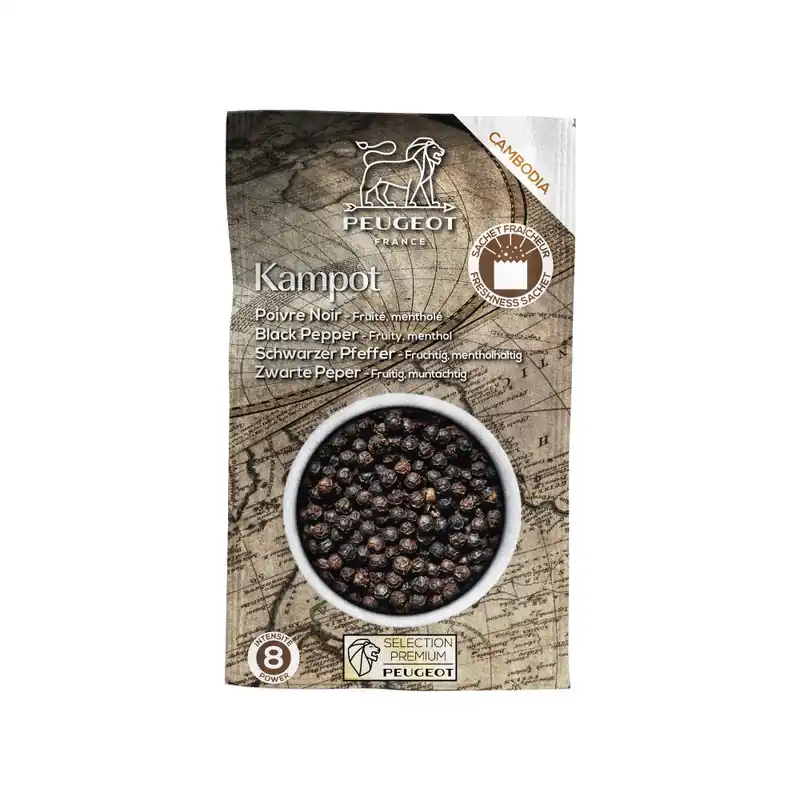 Vente Directe POIVRE NOIR KAMPOT 60G X3 SACHETS