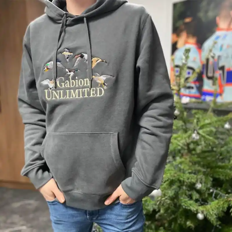 Authentique SWEAT POSE GABION UNLIMITED CANARDS BRODÉS