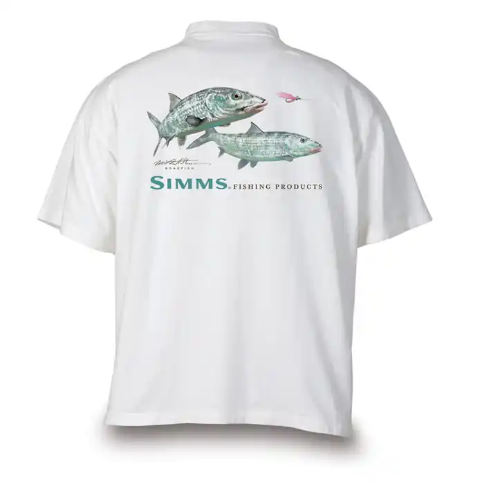 Achat Immédiat Simms Stidhams Bonefish LS White