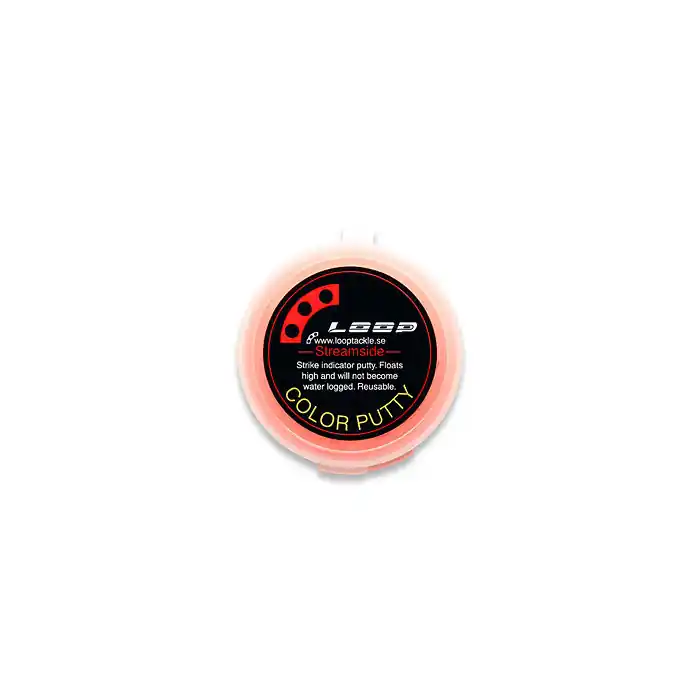 Indicateur de touche Loop Tackle Color Putty – Orange Certifié
