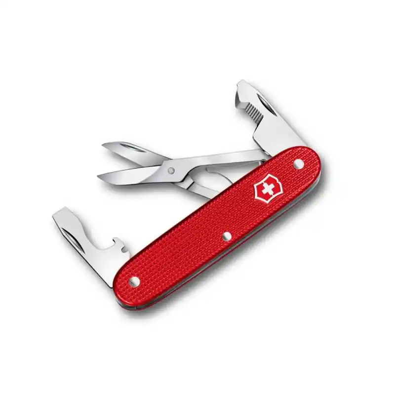 Acheter En Ligne COUTEAU VICTORINOX COMPANION SLIM ALOX ROUGE