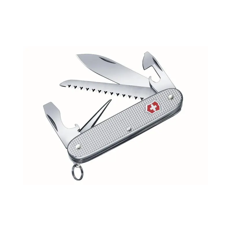 COUTEAU VICTORINOX FARMER ALOX GRIS Offre Spéciale
