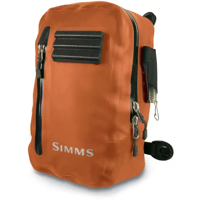 Simms Dry Creek Chest Pack – Orange Prix Choc
