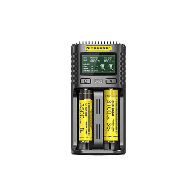 CHARGEUR NITECORE UMS2 Commander Vite