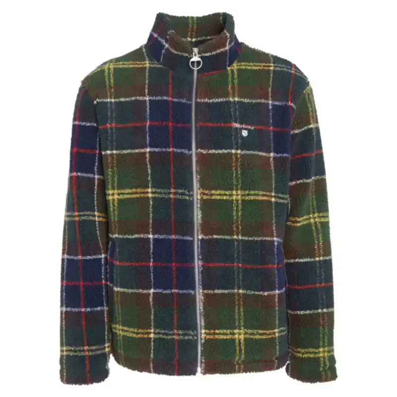 Vente Flash VESTE POLAIRE BARBOUR TARTAN FLEECE ZIP