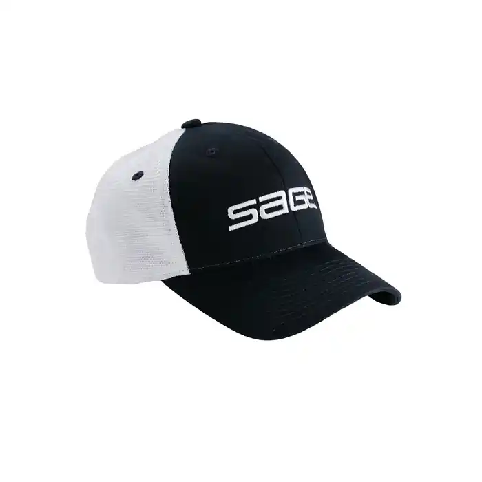 Casquette de pêche Sage Mesh Back – Navy/White Offre Exclusive