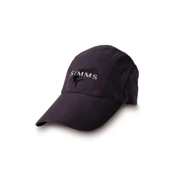 Bon Marché Casquette de pêche Simms Microfiber Long Bill – Blue