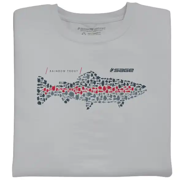 Sage Rainbow Trout Flies Tee (2) Acheter En Ligne
