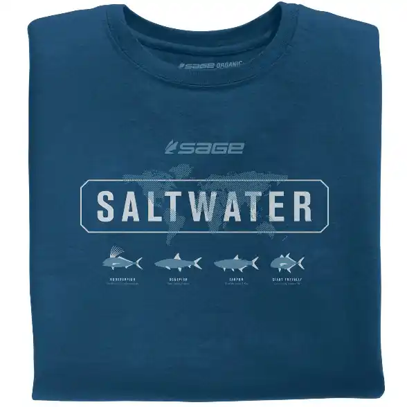 Sage Saltwater Tee Bon Marché