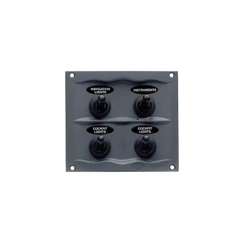 Achat Immédiat Switchboard with 4 switches 20A IP56 – white