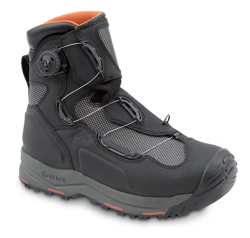Chaussures de wading Simms G4 Boa – Black Haute Qualité
