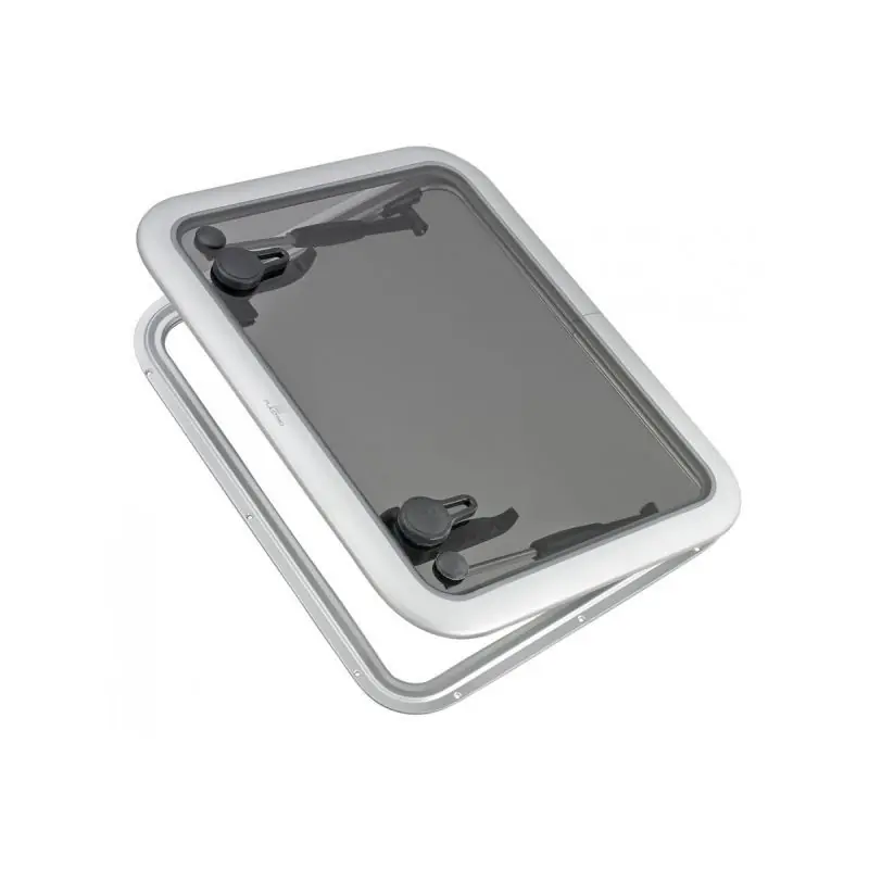 Panneau de pont en aluminium et vitre acrylique rectangle – PLASTIMO Offre Spéciale