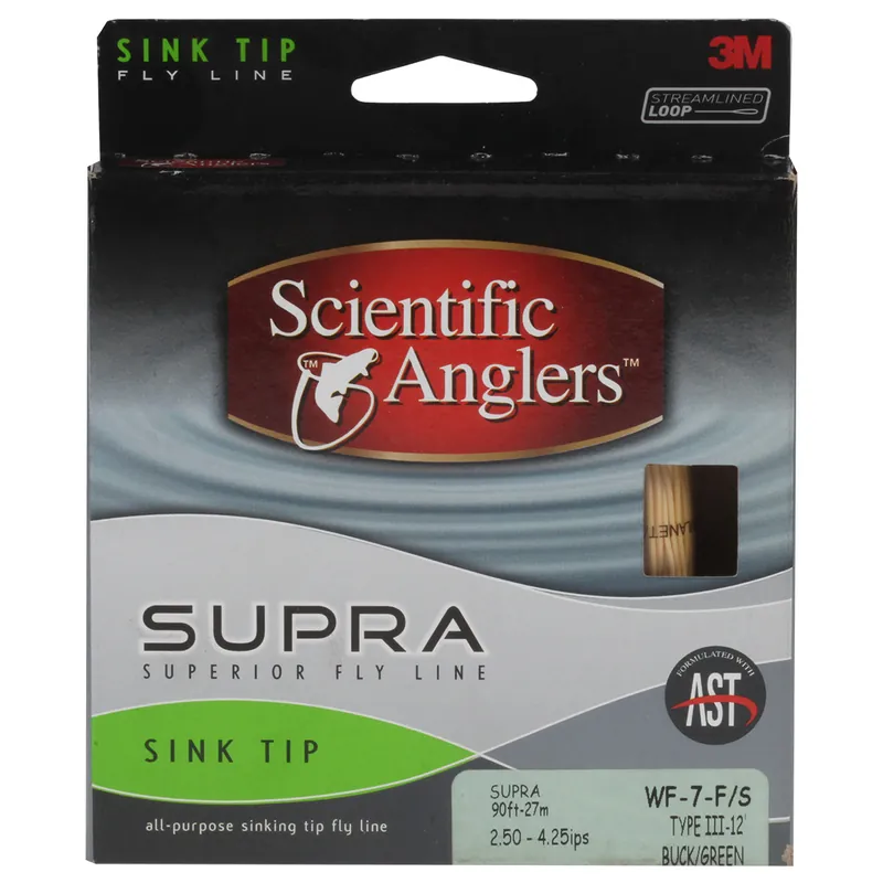 Soie de mouche Scientific Anglers Supra Sink Tip Type III Prix Promo