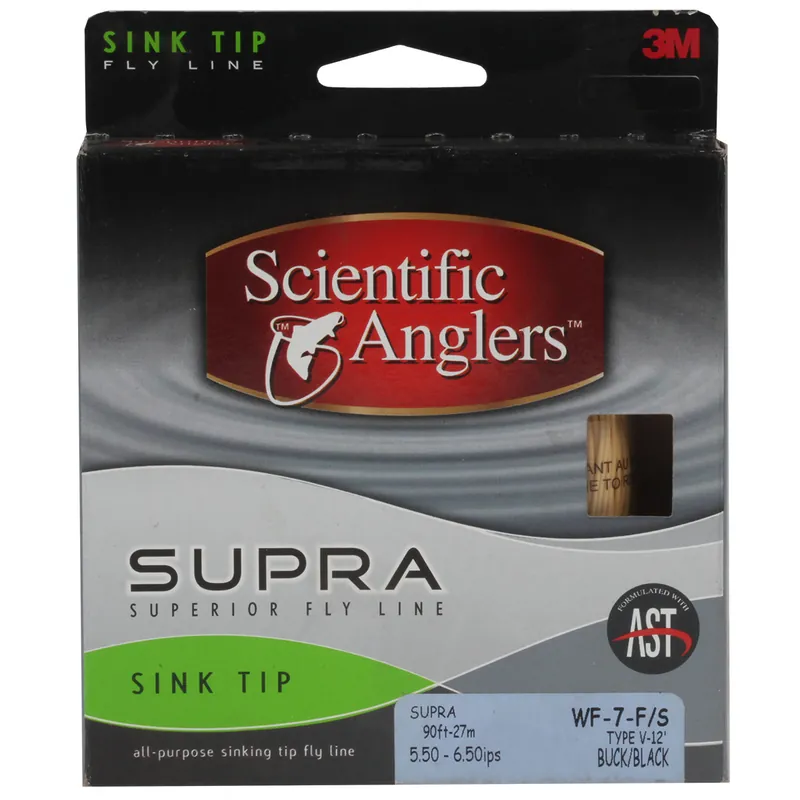 Soie de mouche Scientific Anglers Supra Sink Tip Type V Dernière Chance