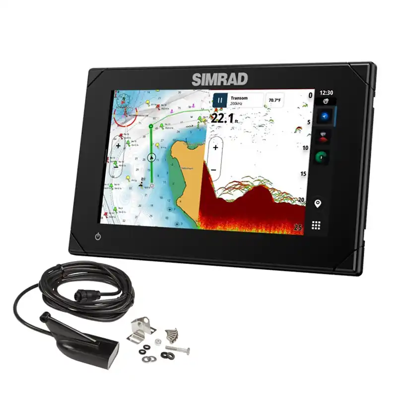 Marque Combine gps sondeur nsx 3009 avec sonde HDI- simrad