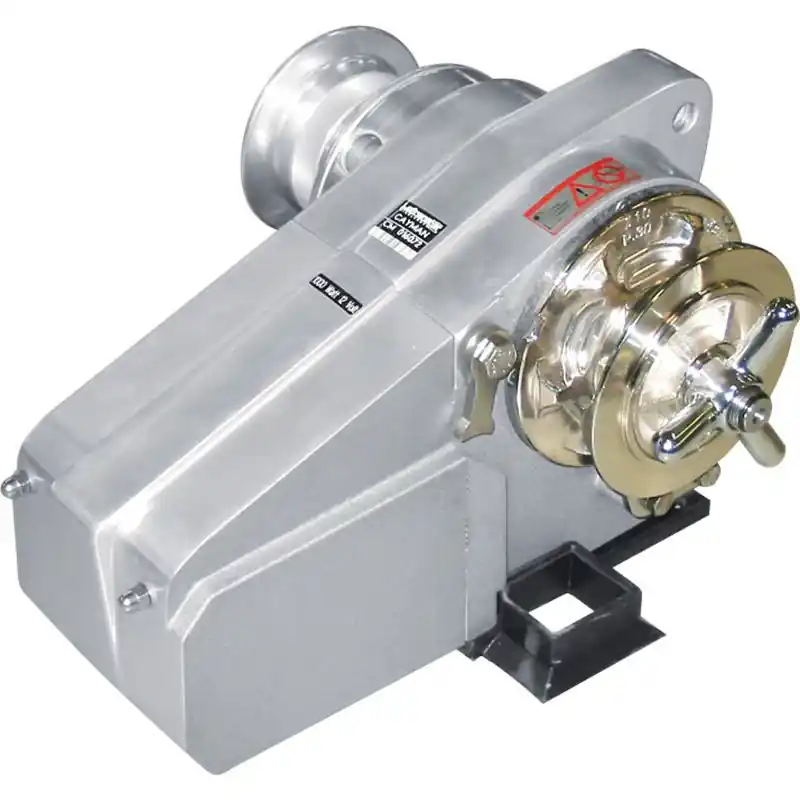 Authentique Guindeau électrique 1000w 12V CAYMAN – alu – avec poupée chaine de 10 mm ISO – LOFRANS&rsquo;