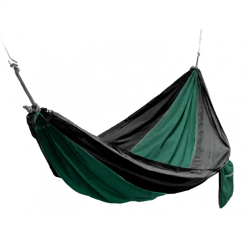Hamac de randonnée léger nylon noir/vert – FRENDO Dernière Chance