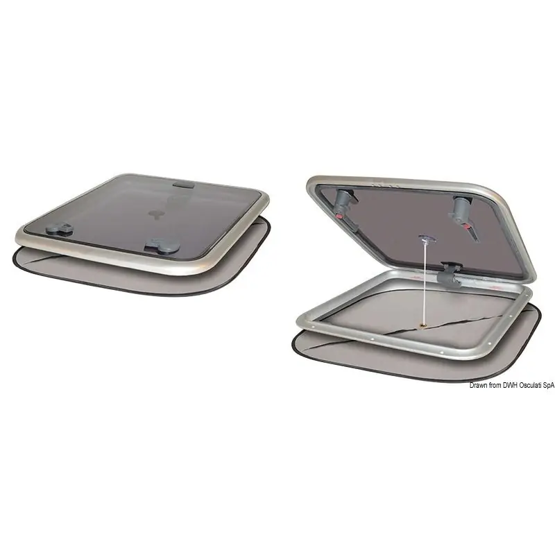 Store occultant + moustiquaire pour panneau de pont maxi 300 x 300 mm Vente Flash