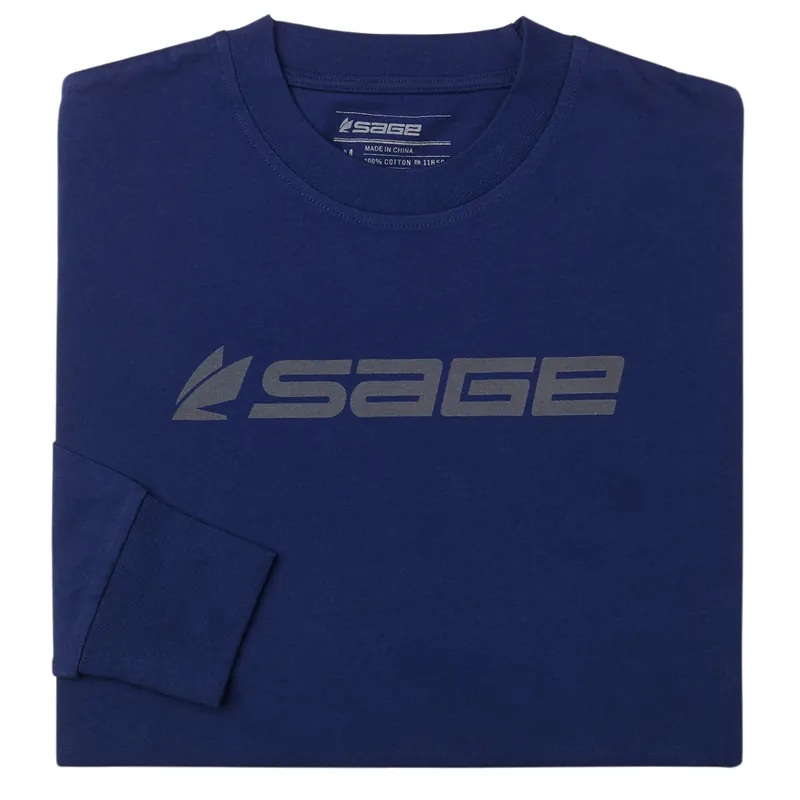 Sage Logo Long Sleeve Tee Prix Bas